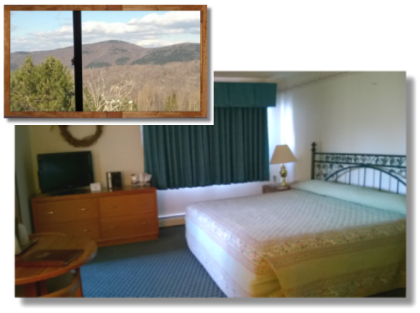 Junior Suite, King bed, TV, Mt View
